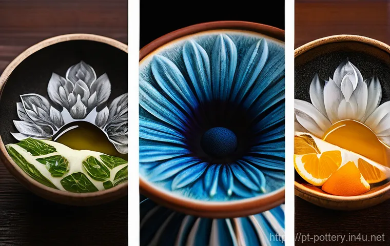 이도다완의 특징 - Here are three detailed image prompts in English, adhering to all the specified guidelines, based on...